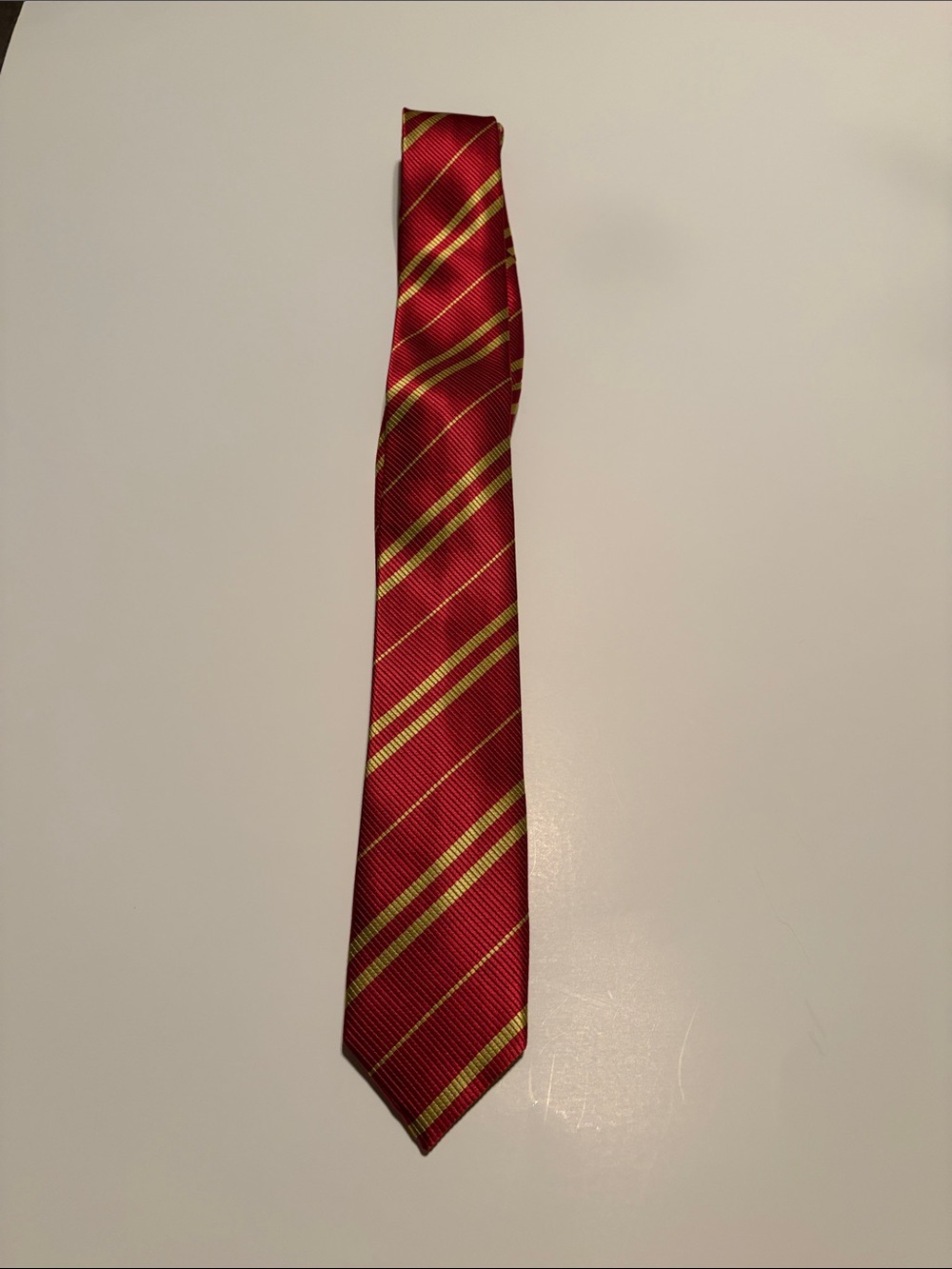 Harry Potter Gryffindor Red and Gold Striped Tie